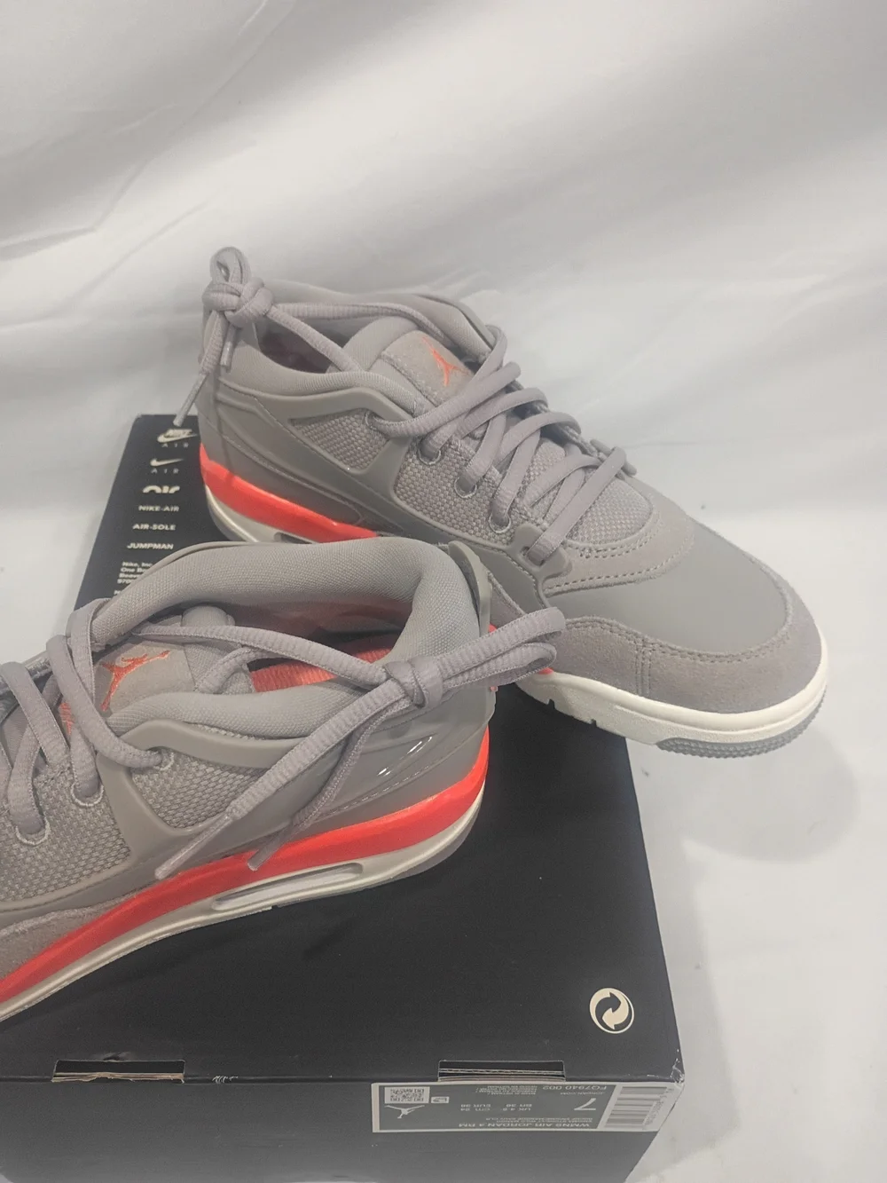 Jordan WMNS Air Jordan 4 RM Enigma Stone/Wild Mango - Kids' Shoes